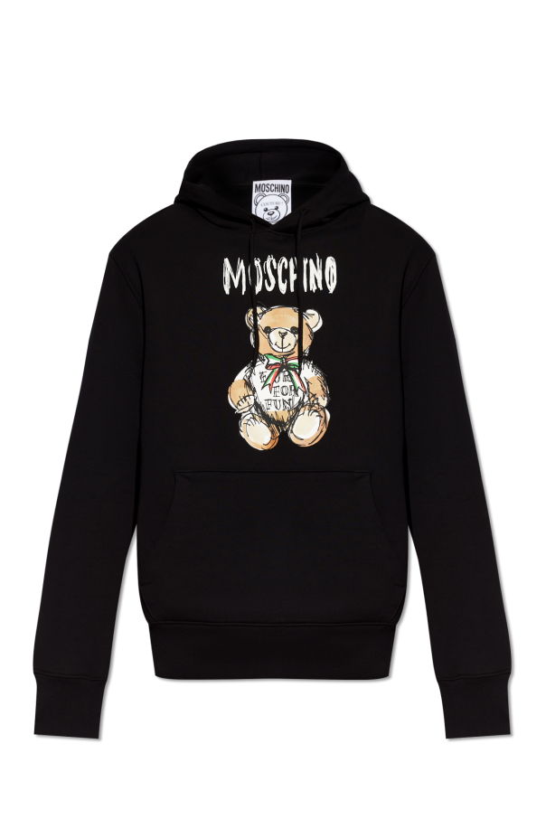 Moschino hoodie mens online sale